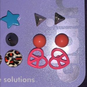 Claire's Jewelry - Claire’s Set of 9 Sensitive Solutions Earrings Claire's Jewelry - Claire’s Set of 9 Sensitive Solutions Earrings